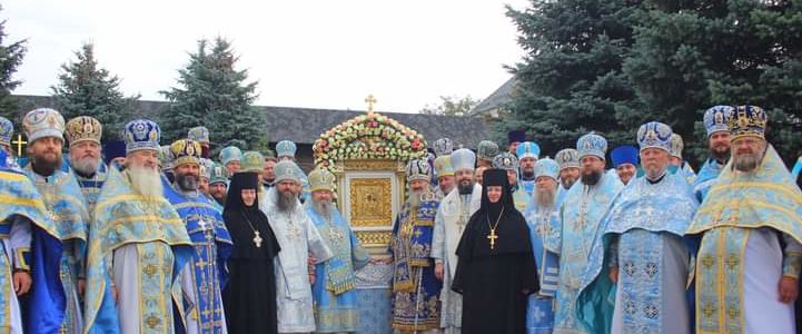 У Зимненській обителі вшанували Святогорський Зимненський чудотворний образ Пресвятої Богородиці